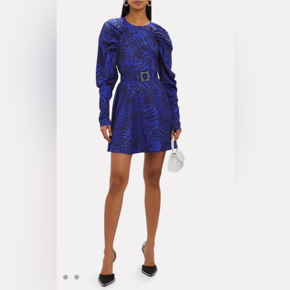 ROTATE BIRGER CHRISTENSEN Tara Taffeta Mini‎ Dress, Size 8